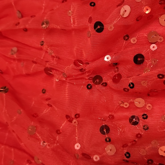 Rue21 Womens Red Sequin Dress Size XL - Picture 4 of 10